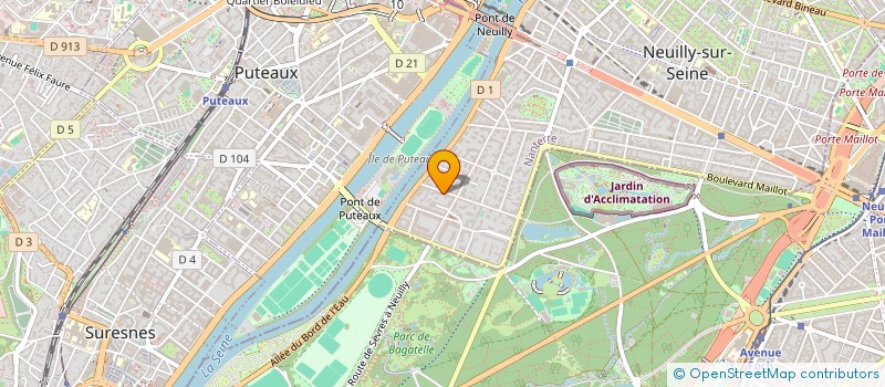 localisation de l'entreprise LE RENOUVEAU à NEUILLY-SUR-SEINE