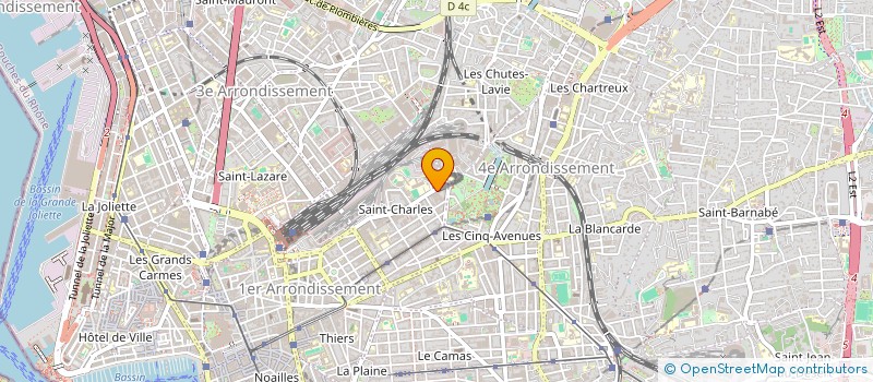 localisation de l'entreprise LE RENOUVEAU DE L'OLIVIER à MARSEILLE