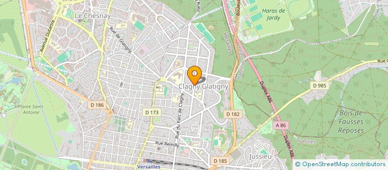 localisation de l'entreprise LE RENOUVEAU IMMOBILIER à VERSAILLES