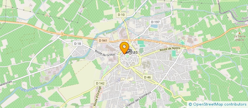 localisation de l'entreprise LE RENOUVEAU LYRIQUE DE L ENCLAVE DES PAPES à VALREAS
