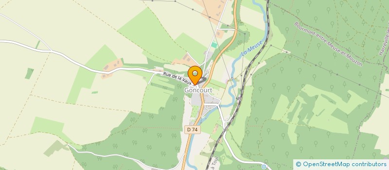 localisation de l'entreprise LE RENOUVEAU NIJONNAIS à BOURMONT-ENTRE-MEUSE-ET-MOUZON