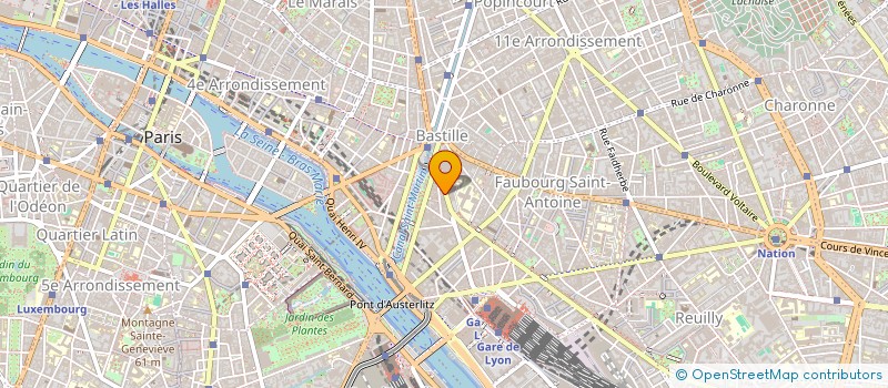 localisation de l'entreprise LE RENOUVEAU SOCIAL à PARIS