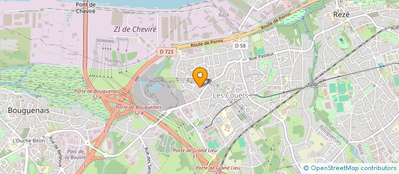 localisation de l'entreprise LE RENOV DECOR à ORVAULT