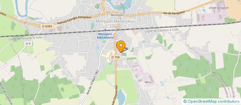 localisation de l'entreprise LE REP'AIR à MONTPON-MENESTEROL
