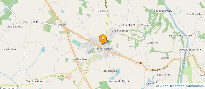 localisation de l'entreprise LE REPAIRE  VAL-D'OIRE-ET-GARTEMPE