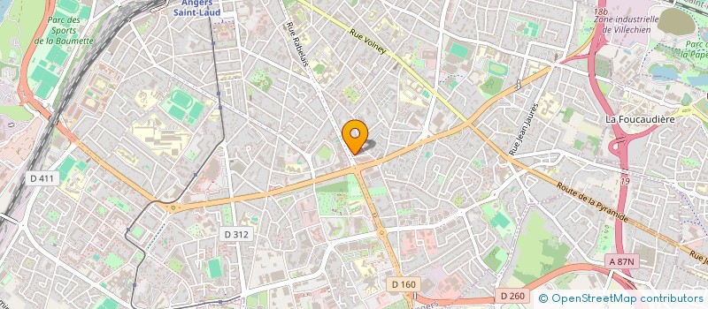 localisation de l'entreprise LE REPAIRE à ANGERS