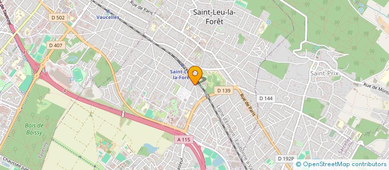 localisation de l'entreprise LE REPAIRE  SAINT-LEU-LA-FORET