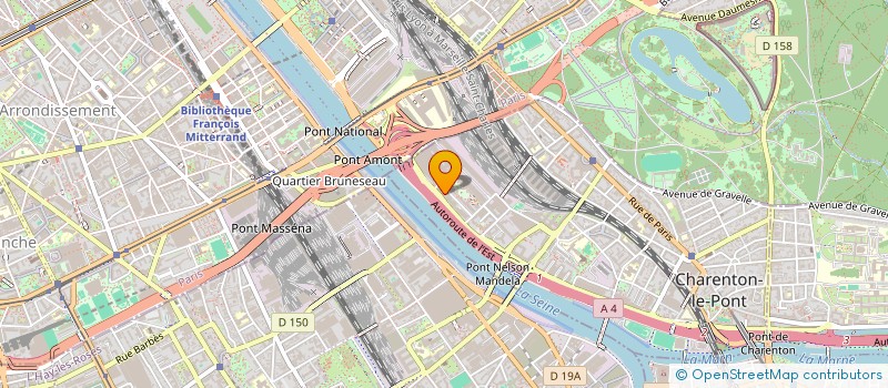 localisation de l'entreprise LE REPAIRE DE BACCHUS  CHARENTON-LE-PONT