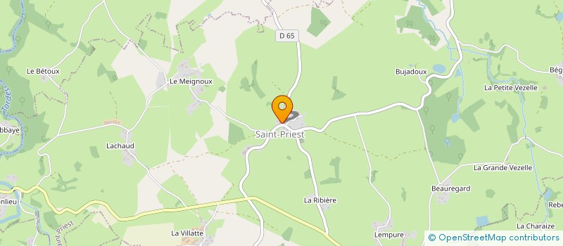 localisation de l'entreprise LE REPAIRE DE ST PRIEST à SAINT-PRIEST