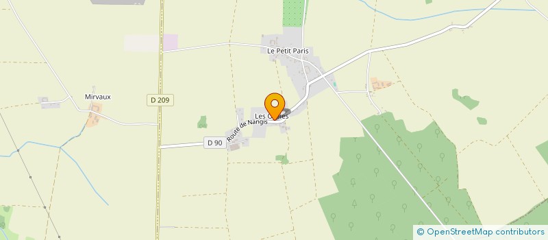 localisation de l'entreprise LE REPAIRE DES GRIFFONS  BANNOST-VILLEGAGNON