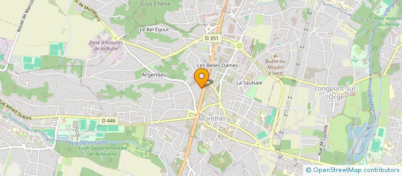 localisation de l'entreprise LE REPAIRE DU GOURMAND à LONGPONT-SUR-ORGE