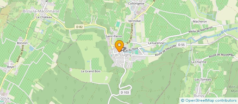 localisation de l'entreprise LE REPAIRE DU PHOENIX à LUGNY