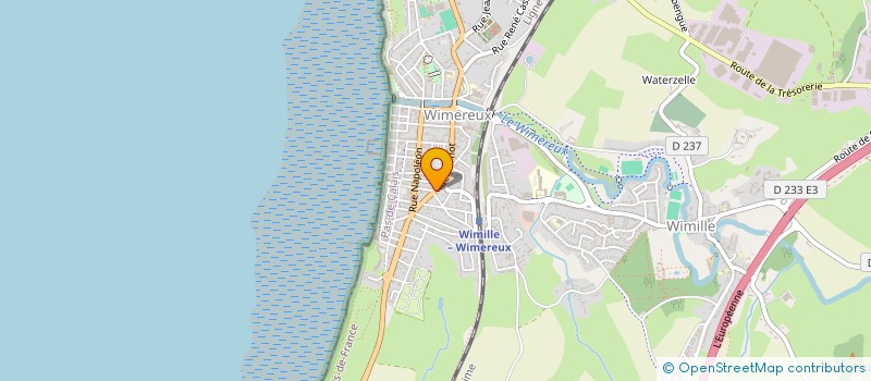 localisation de l'entreprise LE REPERE à WIMEREUX
