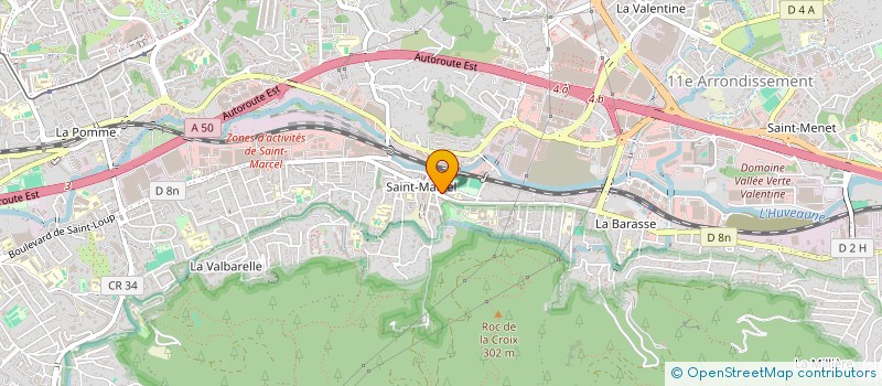 localisation de l'entreprise LE REPERE à MARSEILLE