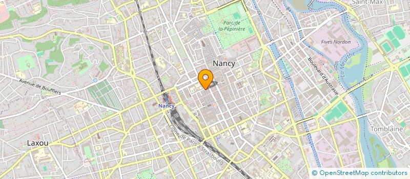 localisation de l'entreprise LE REPERE  NANCY