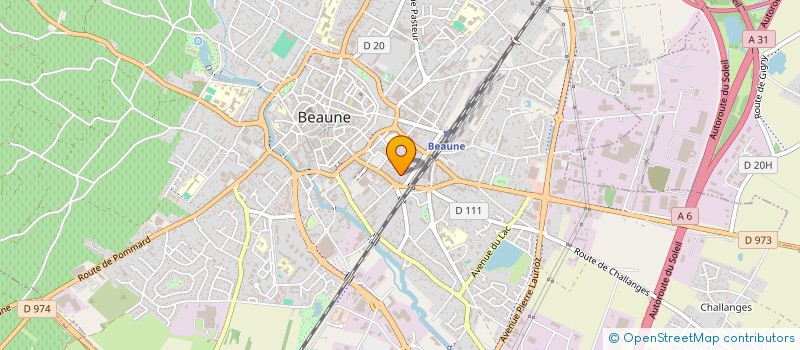 localisation de l'entreprise LE REPERE D'IDEZEN à BEAUNE