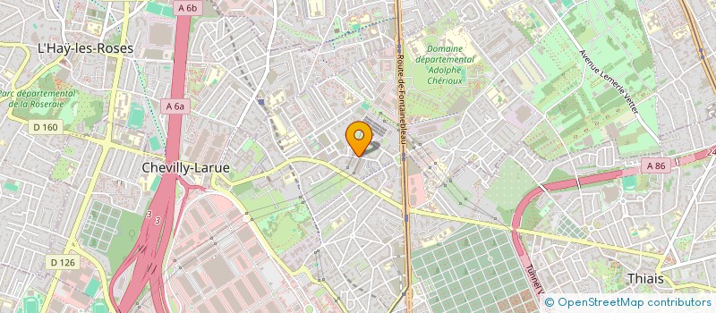 localisation de l'entreprise LE REPERE DE JANVRY  CHEVILLY-LARUE