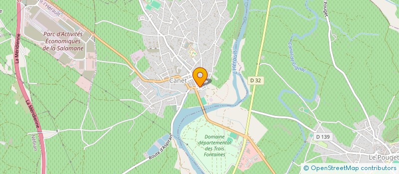 localisation de l'entreprise LE REPERE DE ZIVA à CANET