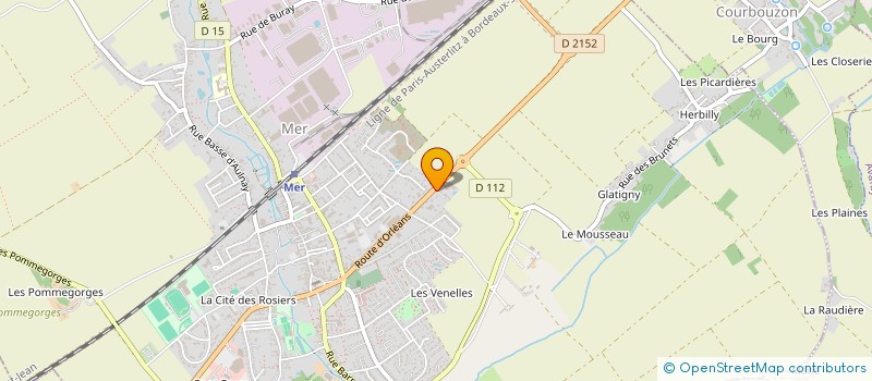 localisation de l'entreprise LE REPERE DES CHATEAUX  MER