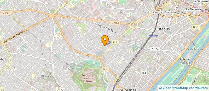 localisation de l'entreprise LE REPERE DES KIDS à NANTERRE