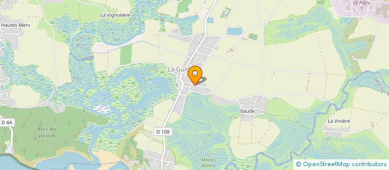 localisation de l'entreprise LE REPERE MER  TALMONT-SAINT-HILAIRE