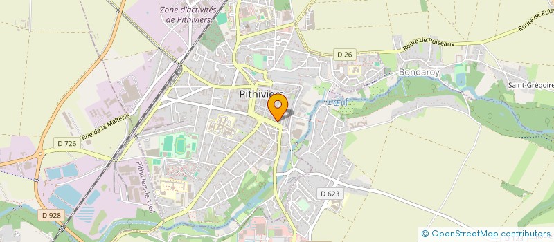 localisation de l'entreprise LE REPLY  PITHIVIERS