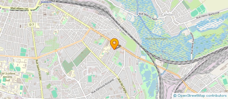 localisation de l'entreprise LE REPOS DES FAUVES à AMIENS