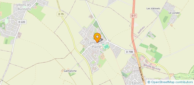 localisation de l'entreprise LE REPOS DU VOLANT  CAMBES-EN-PLAINE