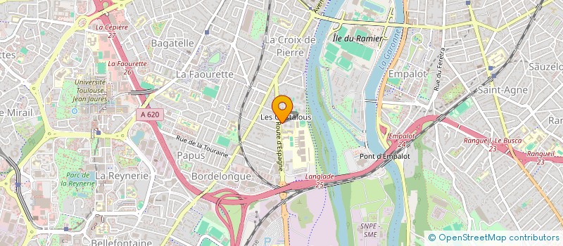localisation de l'entreprise LE REQUIN PELERIN à TOULOUSE