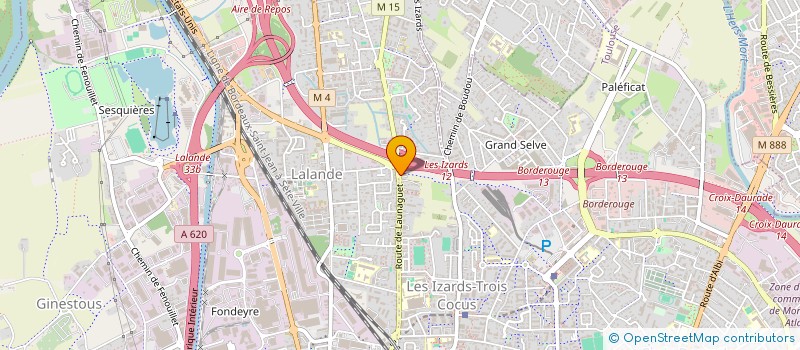 localisation de l'entreprise LE RESEAU DES ACHATS RESPONSABLES EN OCCITANIE  TOULOUSE