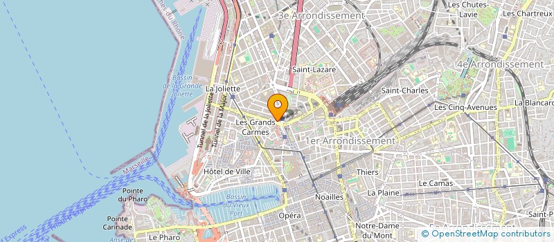 localisation de l'entreprise LE RESEAU DES CHEFS D'ENTREPRISES FRANCE ALGERIE à MARSEILLE 2