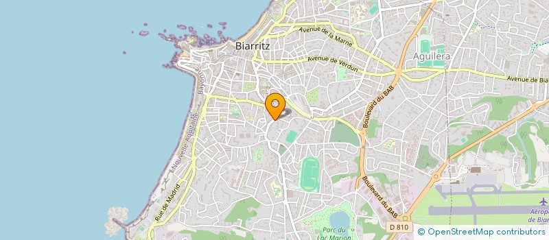 localisation de l'entreprise LE RESEAU DES EXPERTS EN REFERENCEMENT ET PUBLICITE INTERNET à BIARRITZ