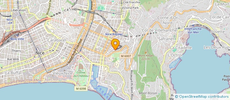 localisation de l'entreprise LE RESSAC  NICE