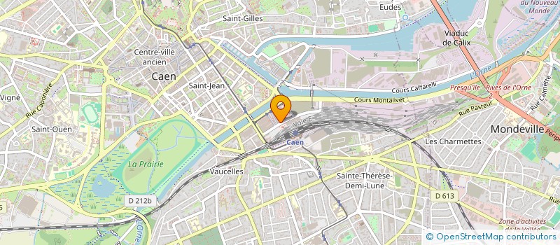localisation de l'entreprise LE RESSAC à CAEN