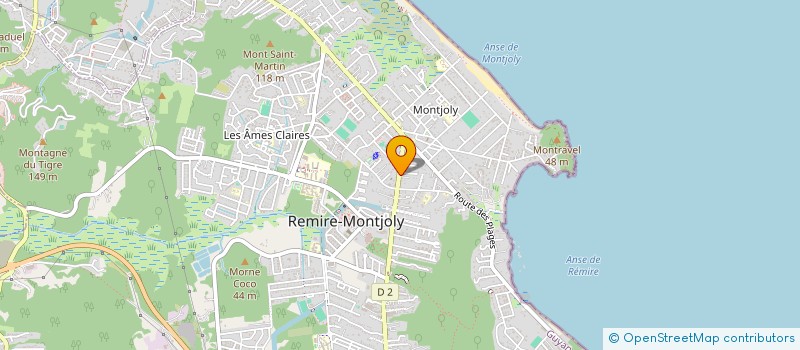 localisation de l'entreprise LE RESSEGAYRE  REMIRE-MONTJOLY
