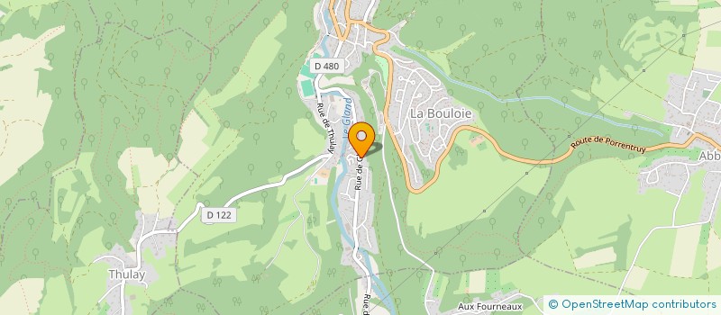 localisation de l'entreprise LE RESSORT à HERIMONCOURT