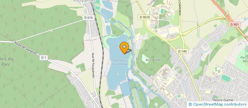 localisation de l'entreprise LE REST'EAU  BEAUVAIS