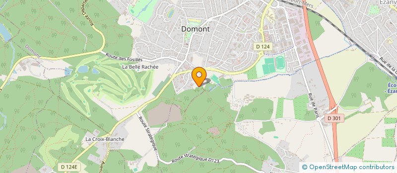 localisation de l'entreprise LE RESTAURANT DU BEURSILLON  DOMONT