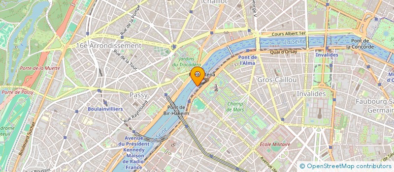 localisation de l'entreprise LE RESTAURANT DU CERCLE DE LA MER  PARIS