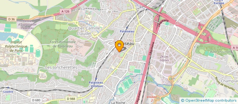 localisation de l'entreprise LE RESTAURANT ITALIEN DE PALAISEAU  PALAISEAU