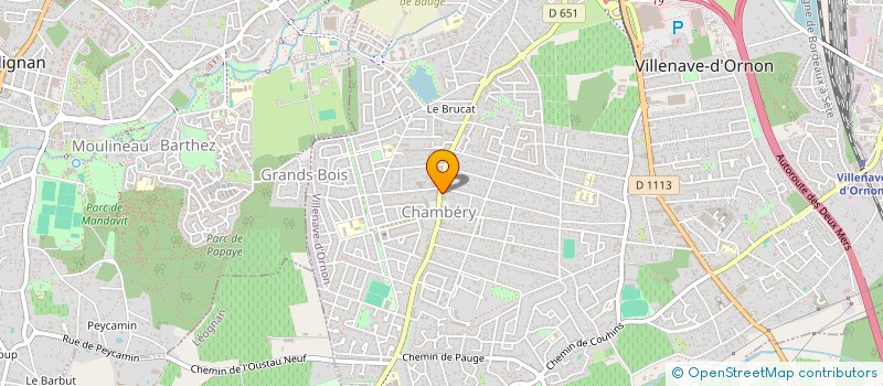 localisation de l'entreprise LE RESTAURANT RAPIDE ESTA COZA à VILLENAVE-D'ORNON
