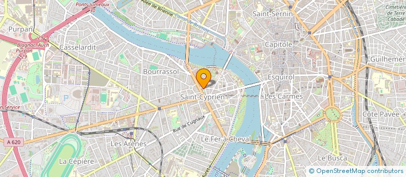 localisation de l'entreprise LE RESTO DES ZANIMOS à TOULOUSE
