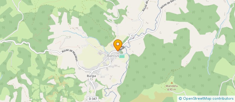 localisation de l'entreprise LE RESTO MICKAELANGE  BARCUS