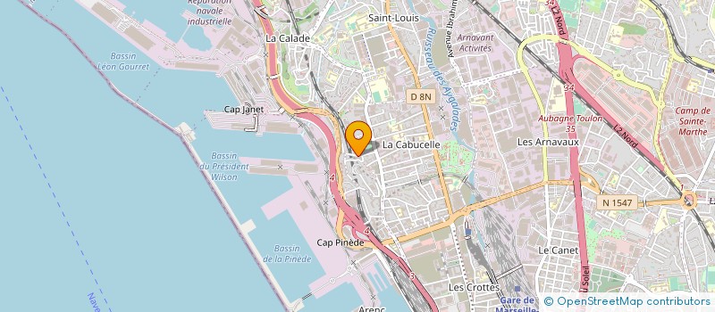 localisation de l'entreprise LE RETOUR A LA VIE à MARSEILLE
