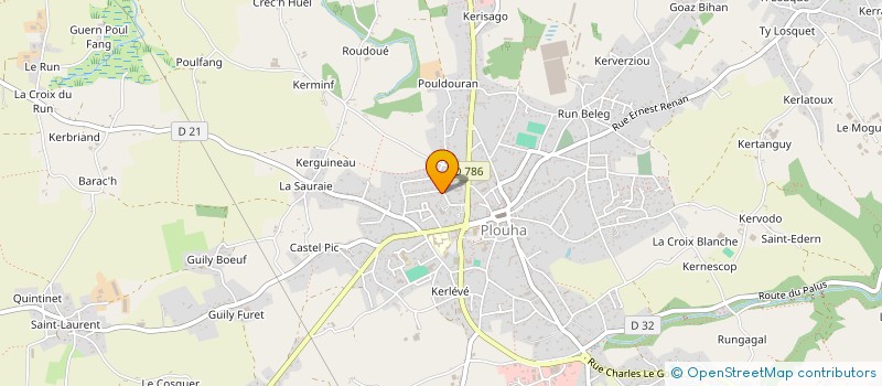 localisation de l'entreprise LE RETOUR DES JEUDIS  PLOUHA