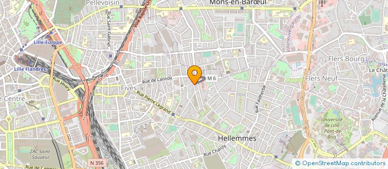 localisation de l'entreprise LE RETOUR GIE à LILLE