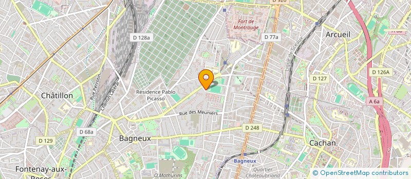 localisation de l'entreprise LE RETOUR VERS L'ALLIANCE PROFESSIONNELLE à BAGNEUX