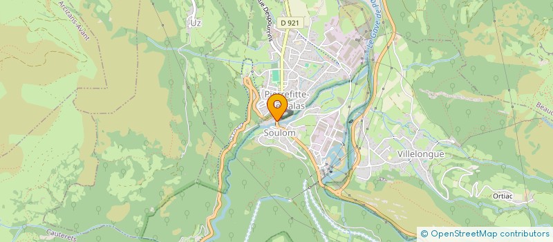 localisation de l'entreprise LE RETRO  SOULOM