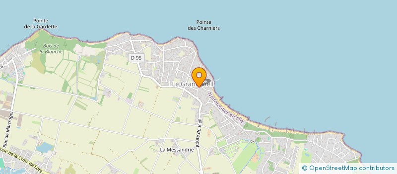 localisation de l'entreprise LE RETRO à NOIRMOUTIER-EN-L'ILE