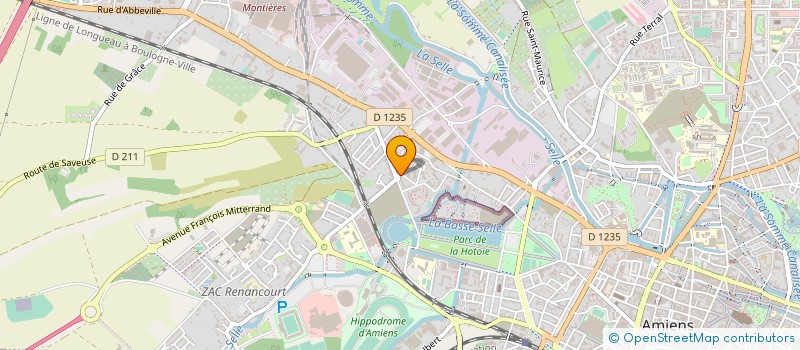 localisation de l'entreprise LE RETRO AMBIANCE à AMIENS